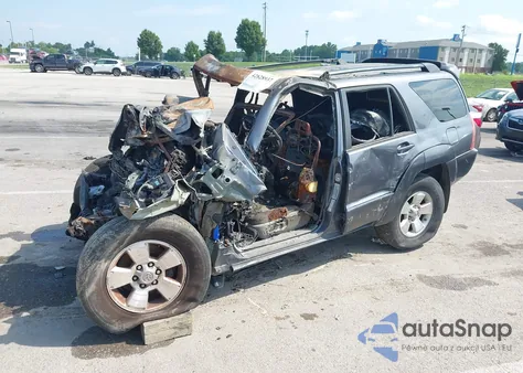 2005 Toyota 4Runner Limited V6 из США, поврежденный, VIN JTEBU17R650077627